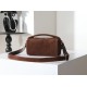 Super Clone Knockoff Prada Boston Crossbody Bag 2VH188 Brown Suede