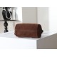Super Clone Knockoff Prada Boston Crossbody Bag 2VH188 Brown Suede
