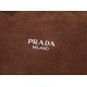 Super Clone Knockoff Prada Boston Crossbody Bag 2VH188 Brown Suede
