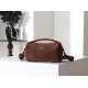 Super Clone Knockoff Prada Boston Crossbody Bag 2VH188 Brown Suede