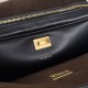 Super Clone Knockoff Balenciaga Le 7 Medium Crossbody Bag Black