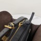 Super Clone Knockoff Balenciaga Le 7 Medium Crossbody Bag Black