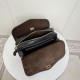 Super Clone Knockoff Balenciaga Le 7 Medium Crossbody Bag Black