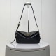 Super Clone Knockoff Balenciaga Le 7 Medium Crossbody Bag Black