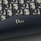 Mirror Quality Replica Dior Médaillon Medium Bucket Bag M1532 Dior Oblique Blue Knockoff