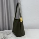 Mirror Quality Replica Dior Médaillon Medium Bucket Bag M1532 Dark Green Knockoff