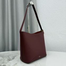 Mirror Quality Replica Dior Médaillon Medium Bucket Bag M1532 Burgundy Knockoff