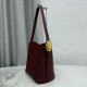 Mirror Quality Replica Dior Médaillon Medium Bucket Bag M1532 Burgundy Knockoff