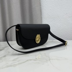 Mirror Quality Replica Dior Médaillon Crossbody Bag M3920 Black Knockoff