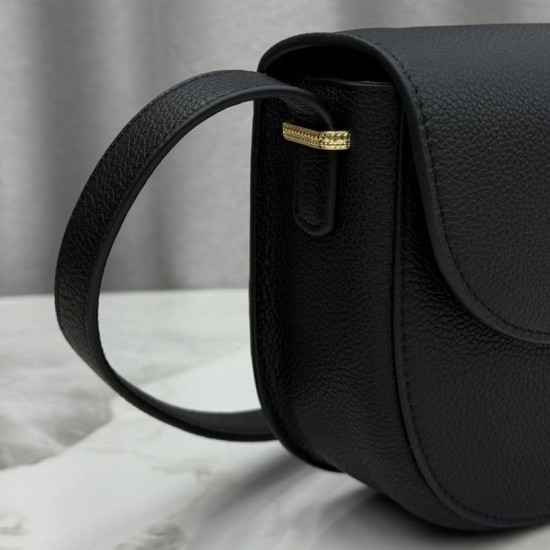 Mirror Quality Replica Dior Médaillon Crossbody Bag M3920 Black Knockoff