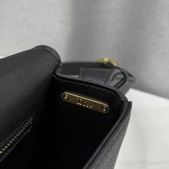 Mirror Quality Replica Dior Médaillon Crossbody Bag M3920 Black Knockoff