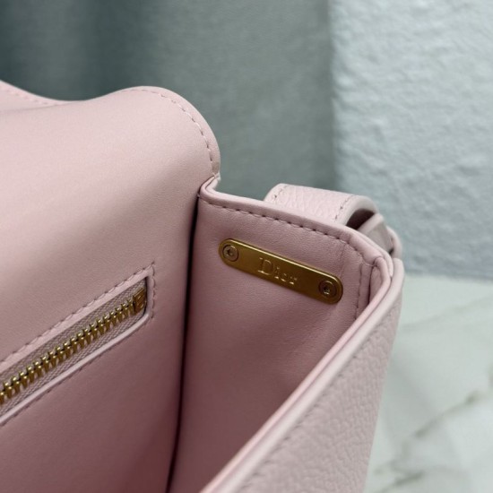 Mirror Quality Replica Dior Médaillon Crossbody Bag 23cm M3920 Pink Knockoff