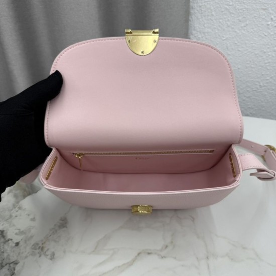 Mirror Quality Replica Dior Médaillon Crossbody Bag 23cm M3920 Pink Knockoff