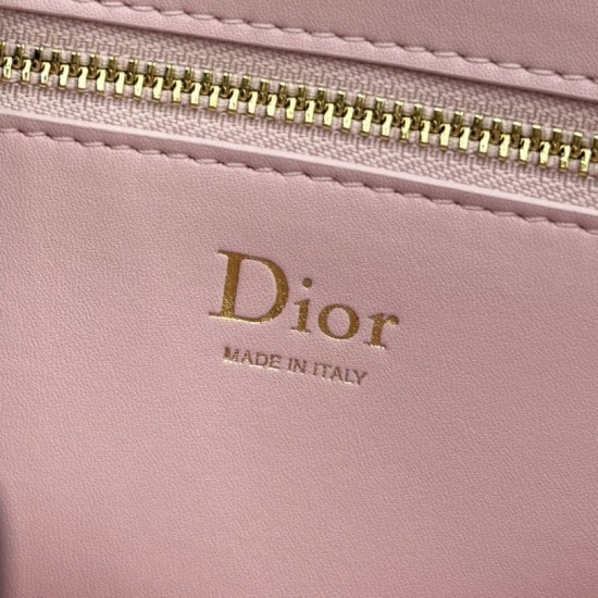Mirror Quality Replica Dior Médaillon Crossbody Bag 23cm M3920 Pink Knockoff