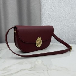 Mirror Quality Replica Dior Médaillon Crossbody Bag 23cm M3920 Burgundy Knockoff