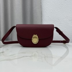 Mirror Quality Replica Dior Médaillon Crossbody Bag 23cm M3920 Burgundy Knockoff
