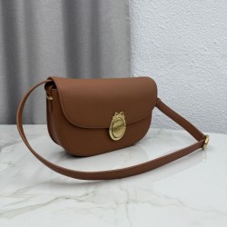 Mirror Quality Replica Dior Médaillon Crossbody Bag 23cm M3920 Brown Knockoff