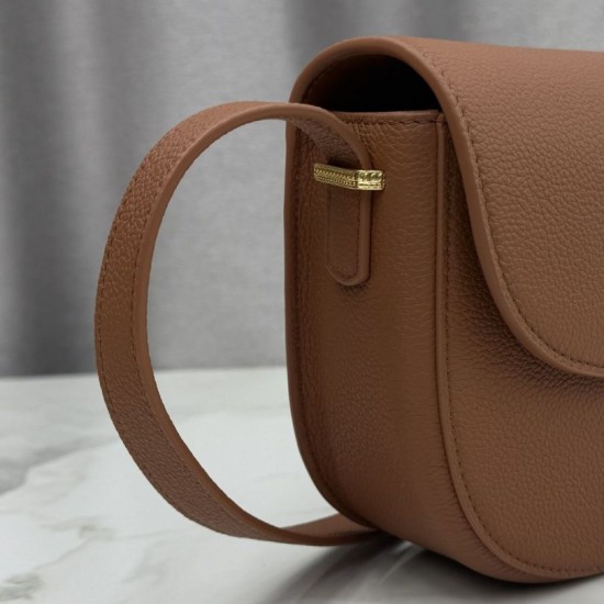 Mirror Quality Replica Dior Médaillon Crossbody Bag 23cm M3920 Brown Knockoff