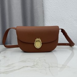 Mirror Quality Replica Dior Médaillon Crossbody Bag 23cm M3920 Brown Knockoff