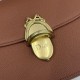 Mirror Quality Replica Dior Médaillon Crossbody Bag 23cm M3920 Brown Knockoff