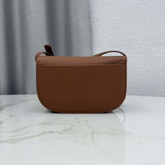 Mirror Quality Replica Dior Médaillon Crossbody Bag 23cm M3920 Brown Knockoff