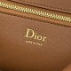Mirror Quality Replica Dior Médaillon Crossbody Bag 23cm M3920 Brown Knockoff