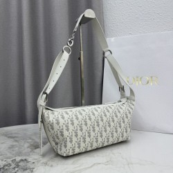 Mirror Quality Replica Dior D-Journey small shoulder bag M2416 beige/gray Knockoff