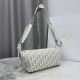 Premium Replica Dior D-Journey small shoulder bag M2416 beige/gray Fake Mirror Quality Replica Dior D-Journey small shoulder bag M2416 beige/gray Knockoff