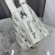 Premium Replica Dior D-Journey small shoulder bag M2416 beige/gray Fake Mirror Quality Replica Dior D-Journey small shoulder bag M2416 beige/gray Knockoff