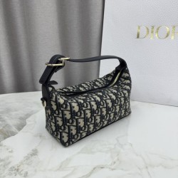 Mirror Quality Replica Dior Nomad clutch S2424 Oblique blue Knockoff