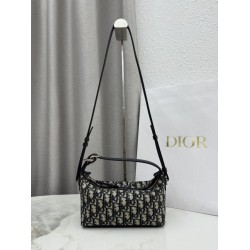 Mirror Quality Replica Dior Nomad clutch S2424 Oblique blue Knockoff