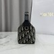 Premium Replica Dior Nomad clutch S2424 Oblique blue Fake Mirror Quality Replica Dior Nomad clutch S2424 Oblique blue Knockoff