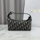 Premium Replica Dior Nomad clutch S2424 Oblique blue Fake Mirror Quality Replica Dior Nomad clutch S2424 Oblique blue Knockoff