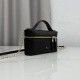 Mirror Quality Replica Dior Trianon Soft Vanity Mini Chain handbag S4613 black Knockoff
