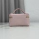 Mirror Quality Replica Dior Trianon Soft Vanity Mini Chain handbag S4613 pink Knockoff