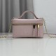 Mirror Quality Replica Dior Trianon Soft Vanity Mini Chain handbag S4613 pink Knockoff