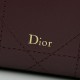 Mirror Quality Replica Dior Trianon Soft Vanity Mini Chain handbag S4613 burgundy Knockoff