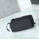 Premium Replica Prada nylon/saffiano leather travel clutch black Fake Mirror Quality Replica Prada nylon/saffiano leather travel clutch black Knockoff