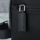 Premium Replica Prada nylon/saffiano leather travel clutch black Fake Mirror Quality Replica Prada nylon/saffiano leather travel clutch black Knockoff