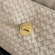Mirror Quality Replica Shoulder bag Bottega Veneta Madison Intrecciato Ecru-Muse Knockoff