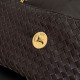 Mirror Quality Replica Bottega Veneta Madison Intrecciato Shoulder Bag in Burgundy Knockoff