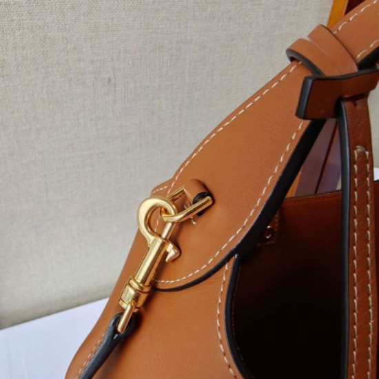 Mirror Quality Replica Celine Small Teen Hobo Shoulder Bag with Coin Purse in Brown Knockoff