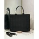 Mirror Quality Replica Dior Medium Book Tote Bag with Bee Strap in Black Knockoff