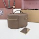 Mirror Quality Replica Loro Piana Extra Vanity Case in Rocky Ash Knockoff