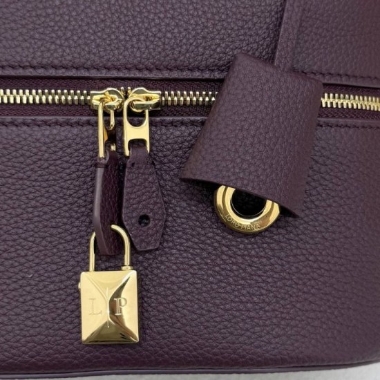 Mirror Quality Replica Loro Piana Extra Vanity Case in Burgundy Knockoff