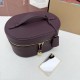 Mirror Quality Replica Loro Piana Extra Vanity Case in Burgundy Knockoff