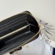 Mirror Quality Replica Dior Lady Dior Voyageur Zip Around Wallet Black Knockoff