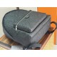Mirror Quality Replica Dior Rider Backpack with Oblique Zip Black Knockoff
