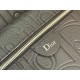 Mirror Quality Replica Dior Rider Backpack with Oblique Zip Black Knockoff
