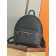 Mirror Quality Replica Dior Rider Backpack with Oblique Zip Black Knockoff